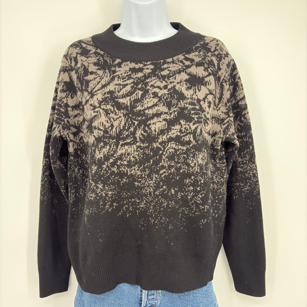ATHLETA Women Sweater Merino Wool Blend Crew Neck Knit Gorpcore Athleisure XS